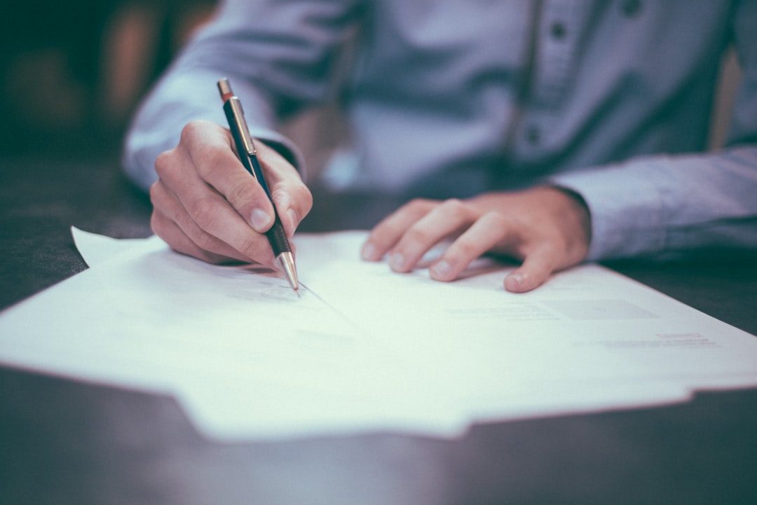 Signing a secured investment agreement